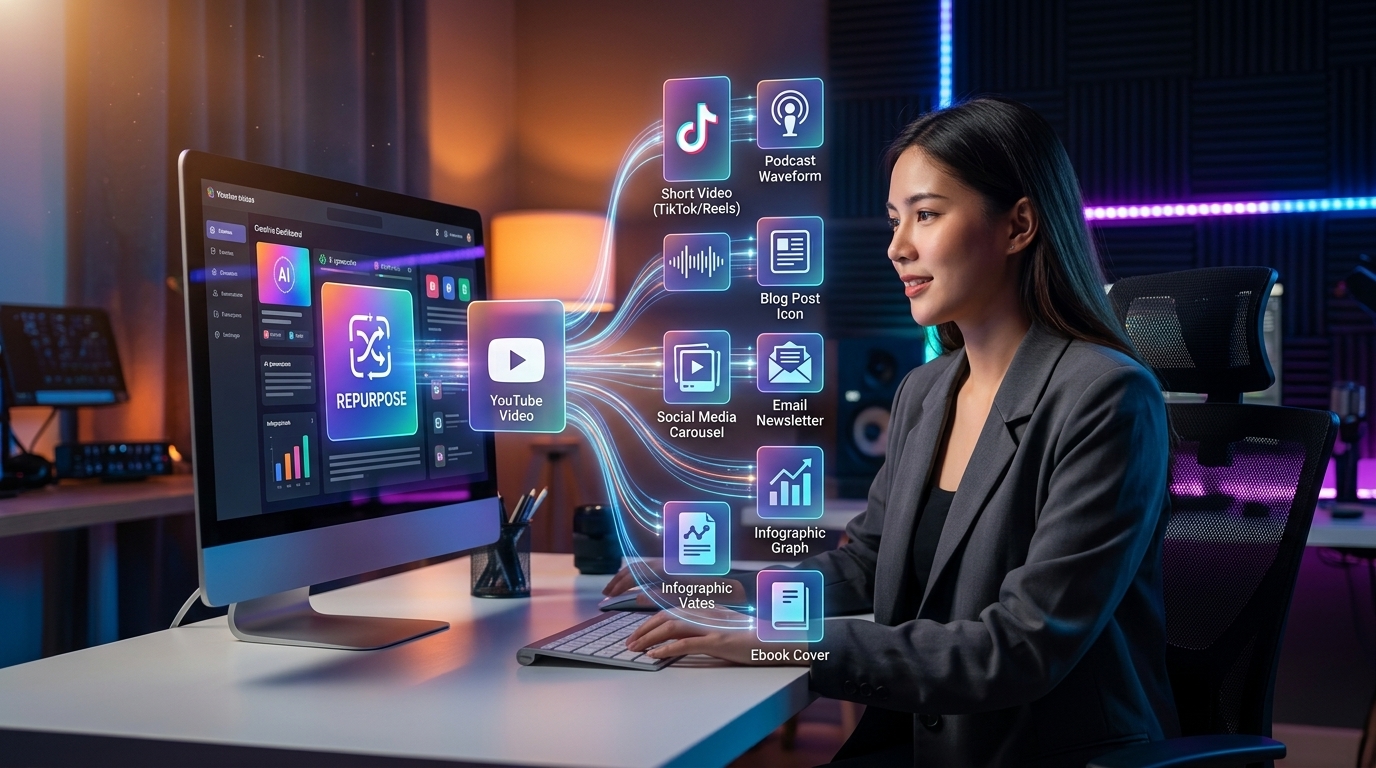 AI Content Repurposing: Maximize Your Reach with Smarter Strategies