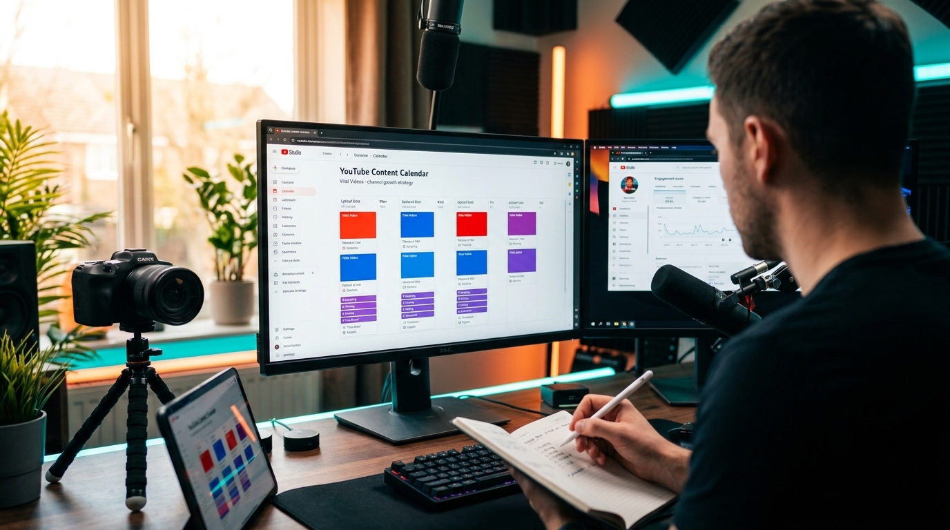 YouTube Content Calendar: Your Secret Weapon for Viral Videos