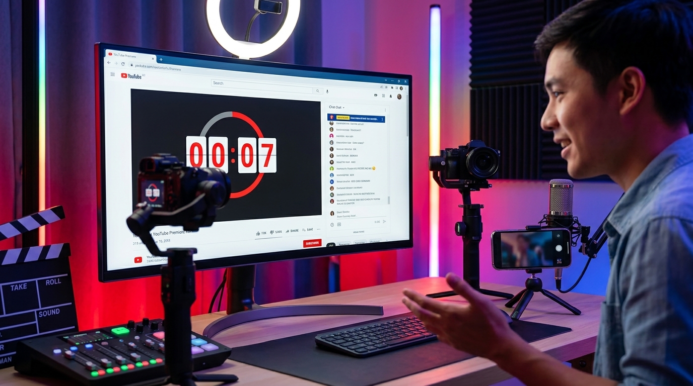 Lights, Camera, Premiere! YouTube Premiere Best Practices for Viral Success
